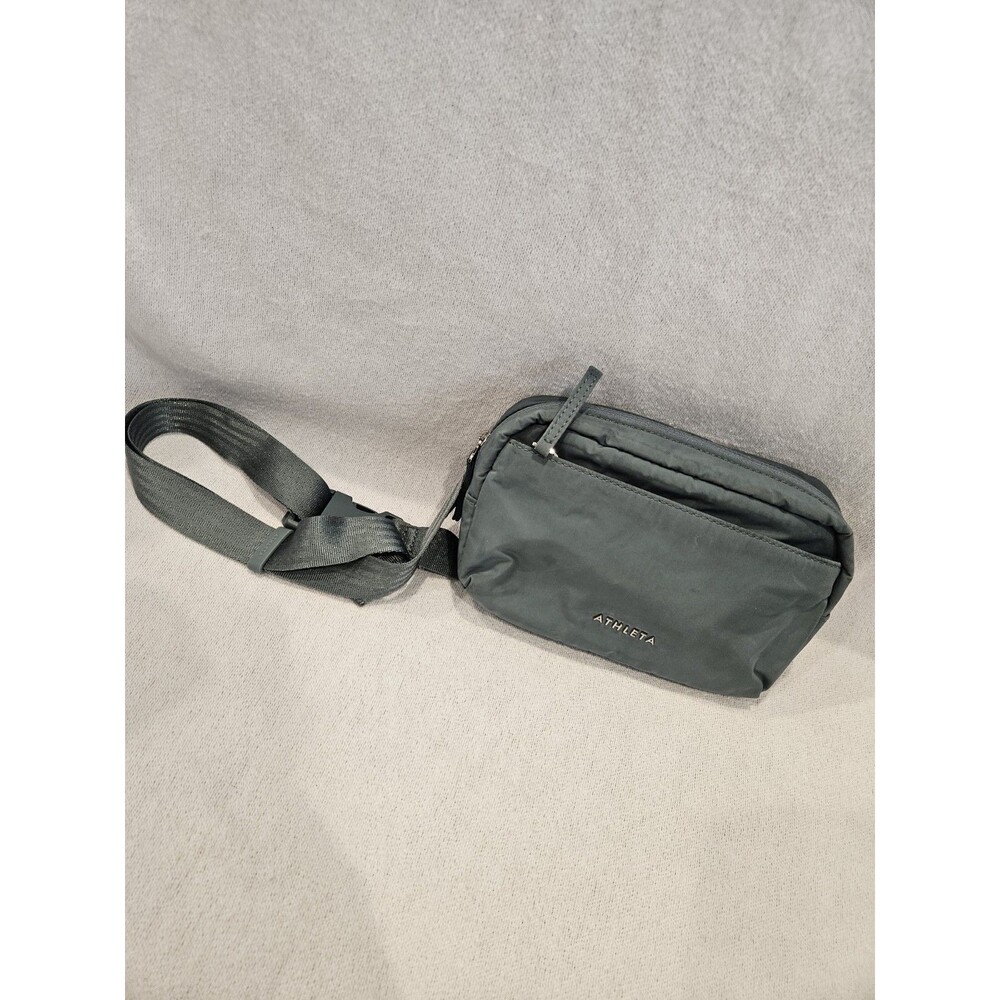 ATHLETA All About Crossbody Belt Bag Teal Crossbody Fanny Pack Waist Bag